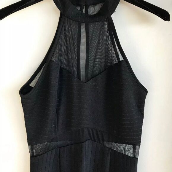 Passion Fusion Black Mesh Dress sz. XS - Picture 2 of 4